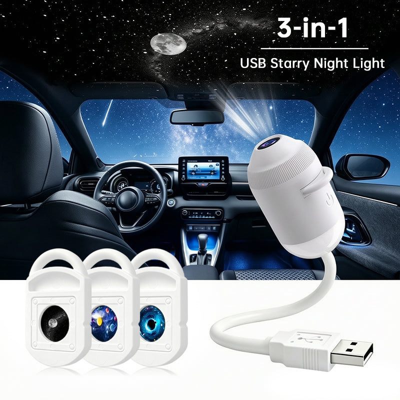 Galaxy & Ocean Projector Night Light
