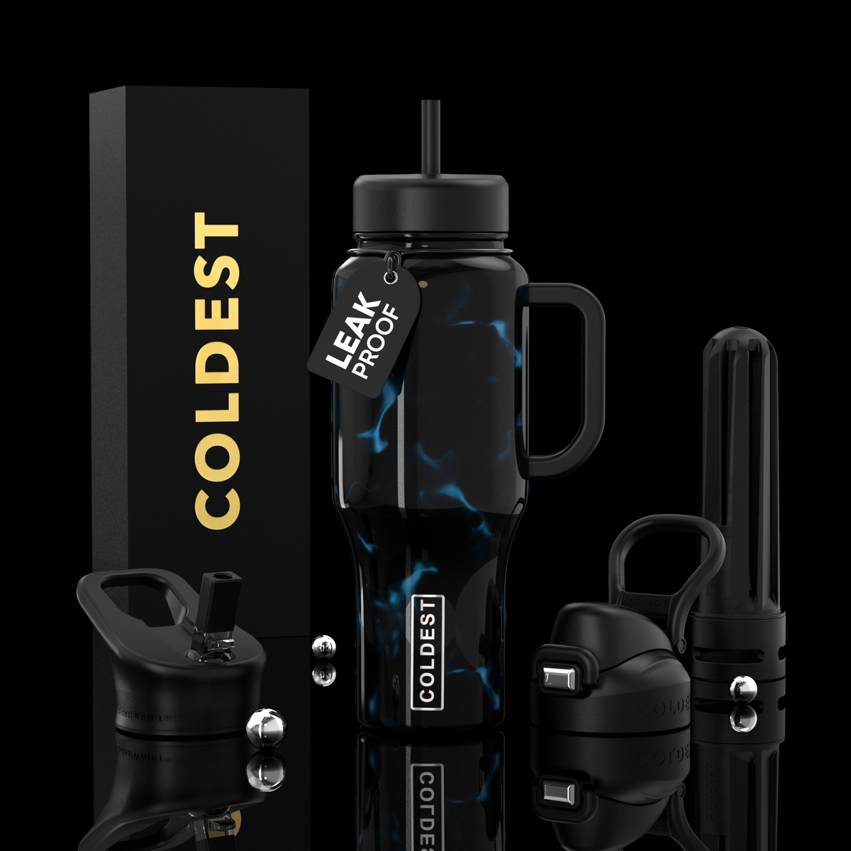 COLDEST 36 oz Limitless Ultra V8 Insulated Bottle