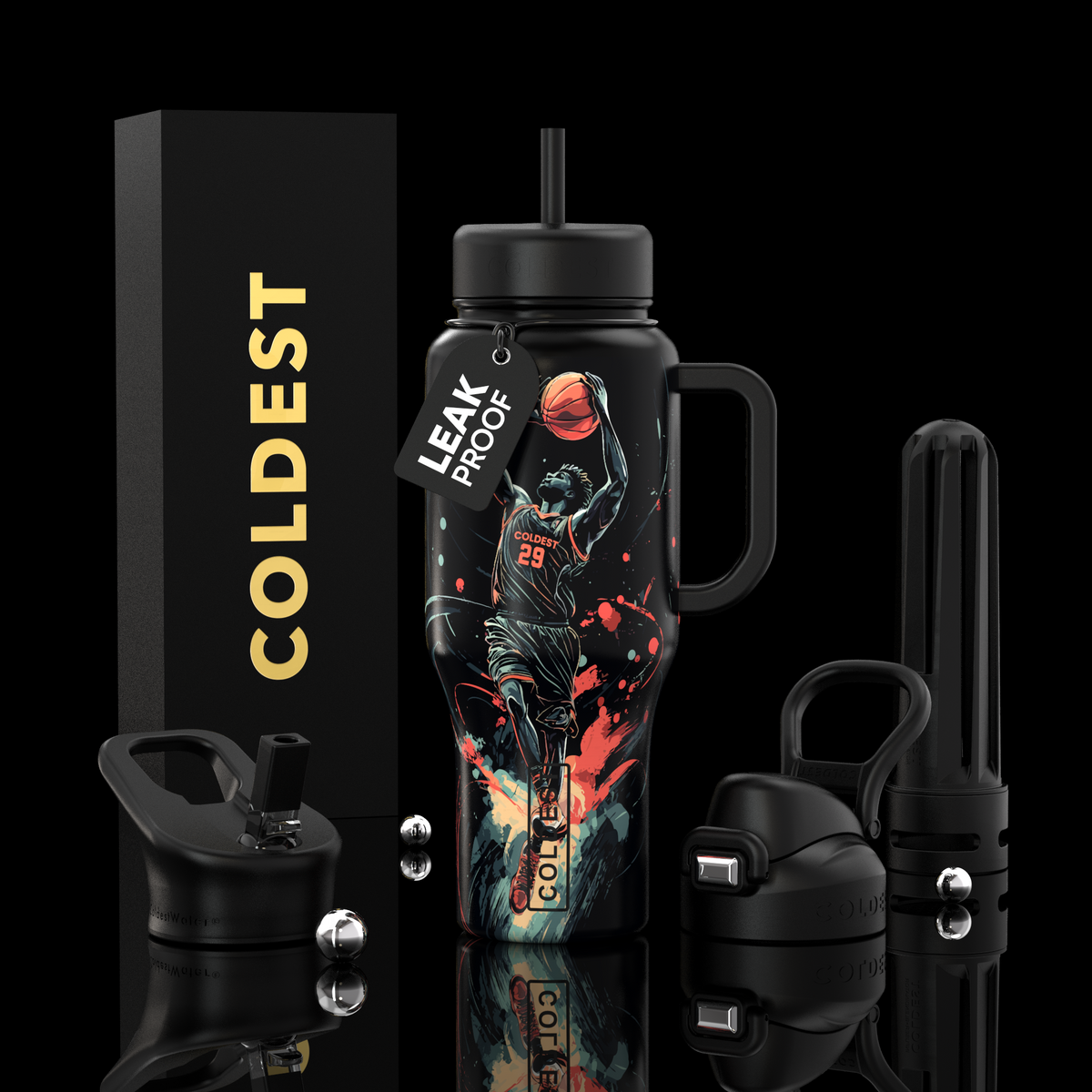 COLDEST 36 oz Limitless Ultra V8 Insulated Bottle