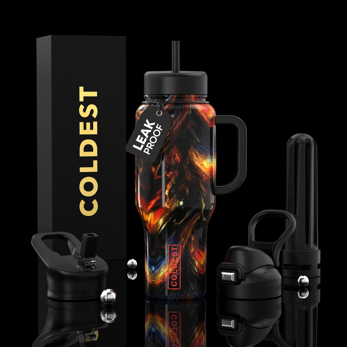 COLDEST 36 oz Limitless Ultra V8 Insulated Bottle