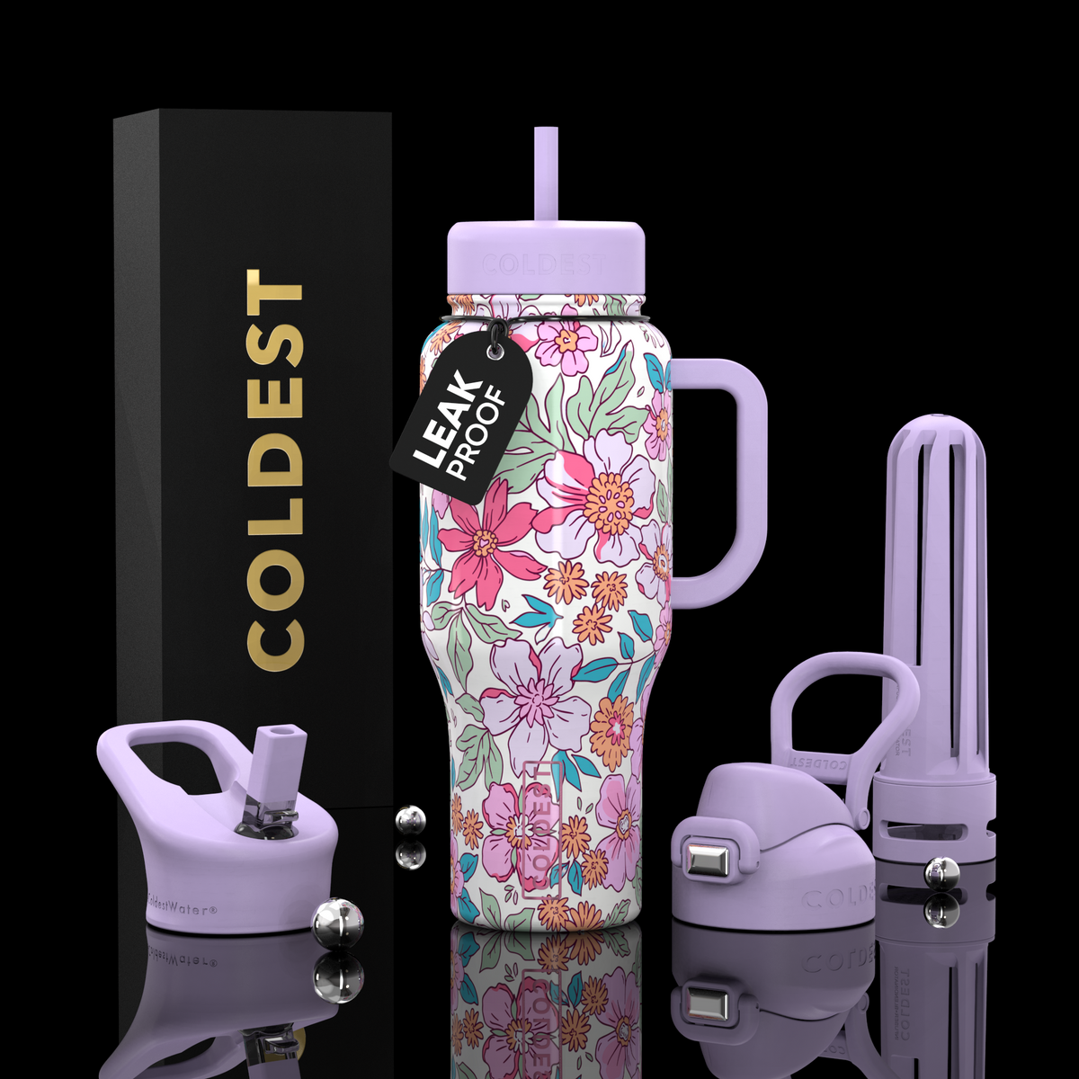 COLDEST 36 oz Limitless Ultra V8 Insulated Bottle