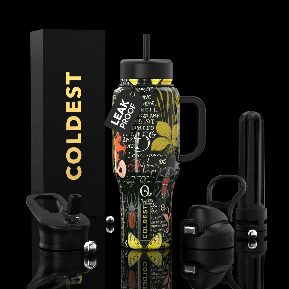 COLDEST 36 oz Limitless Ultra V8 Insulated Bottle