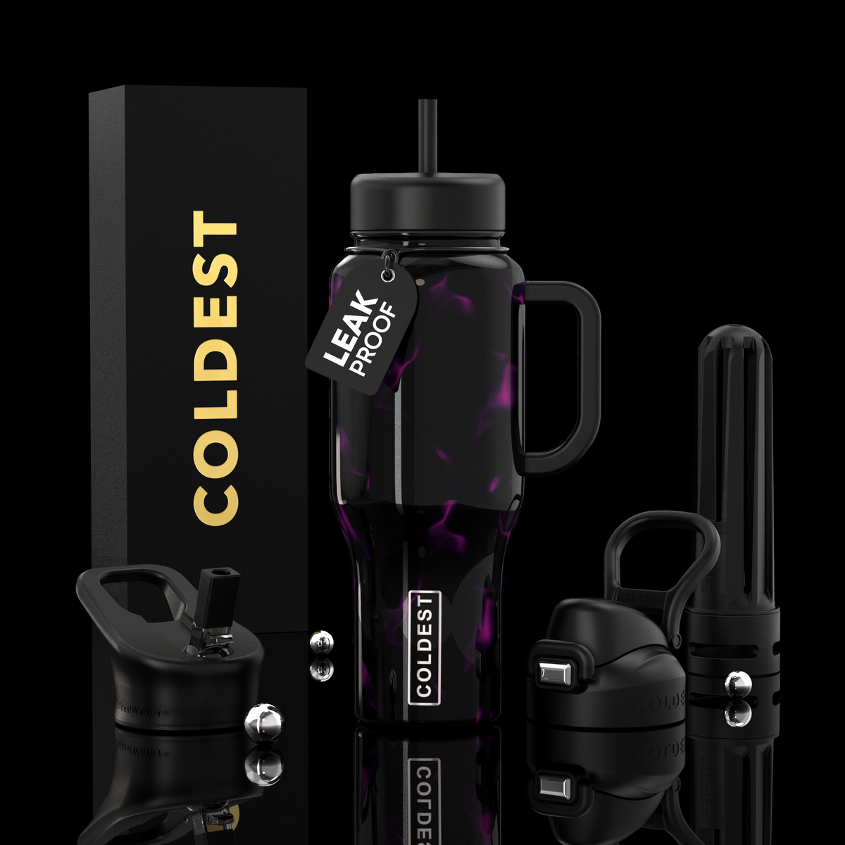 COLDEST 36 oz Limitless Ultra V8 Insulated Bottle