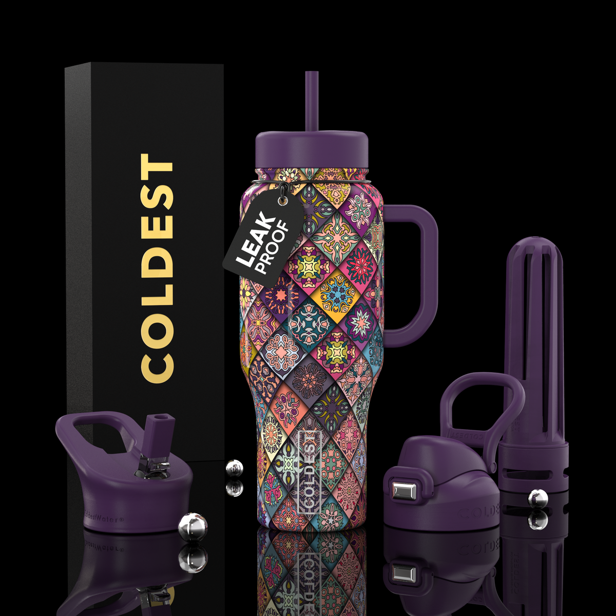 COLDEST 36 oz Limitless Ultra V8 Insulated Bottle