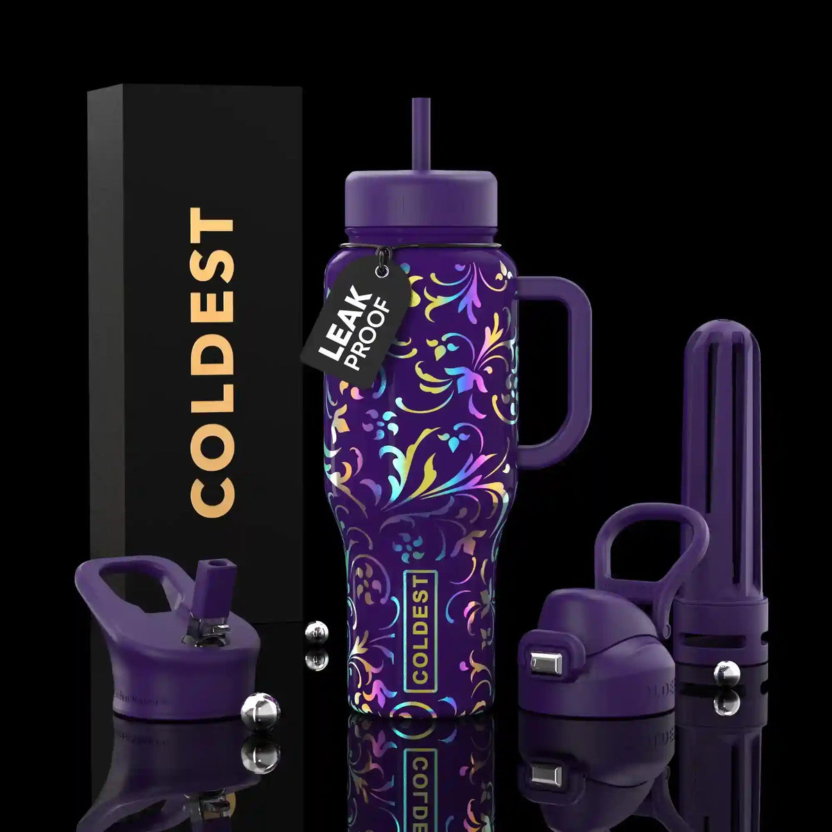 COLDEST 36 oz Limitless Ultra V8 Insulated Bottle