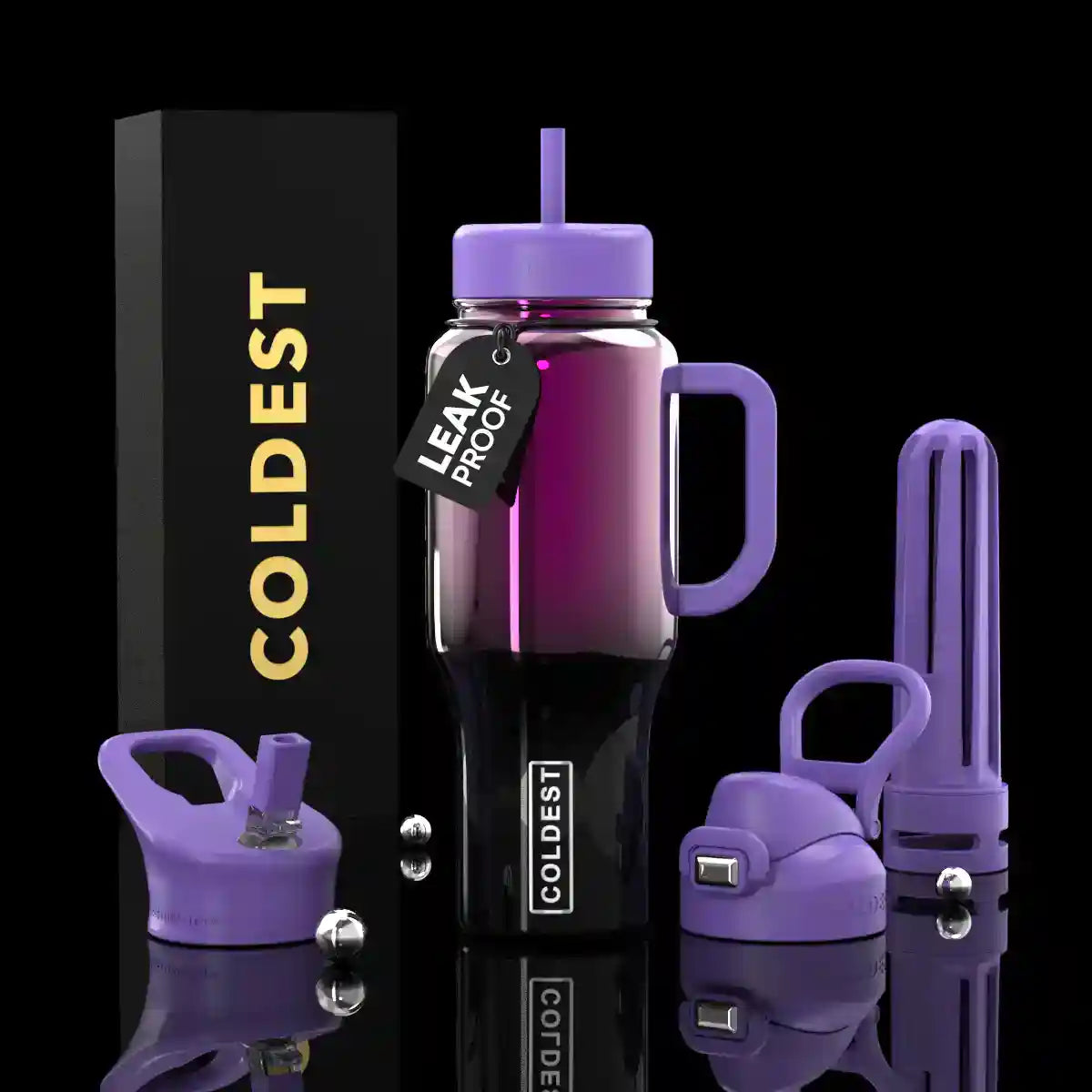 COLDEST 36 oz Limitless Ultra V8 Insulated Bottle