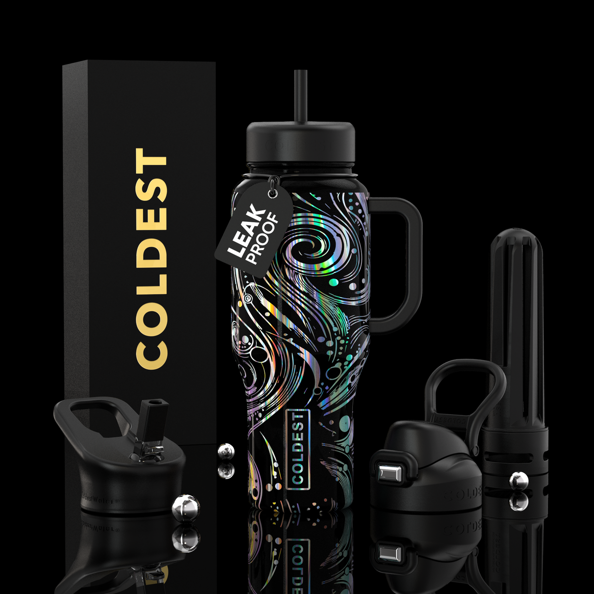 COLDEST 36 oz Limitless Ultra V8 Insulated Bottle