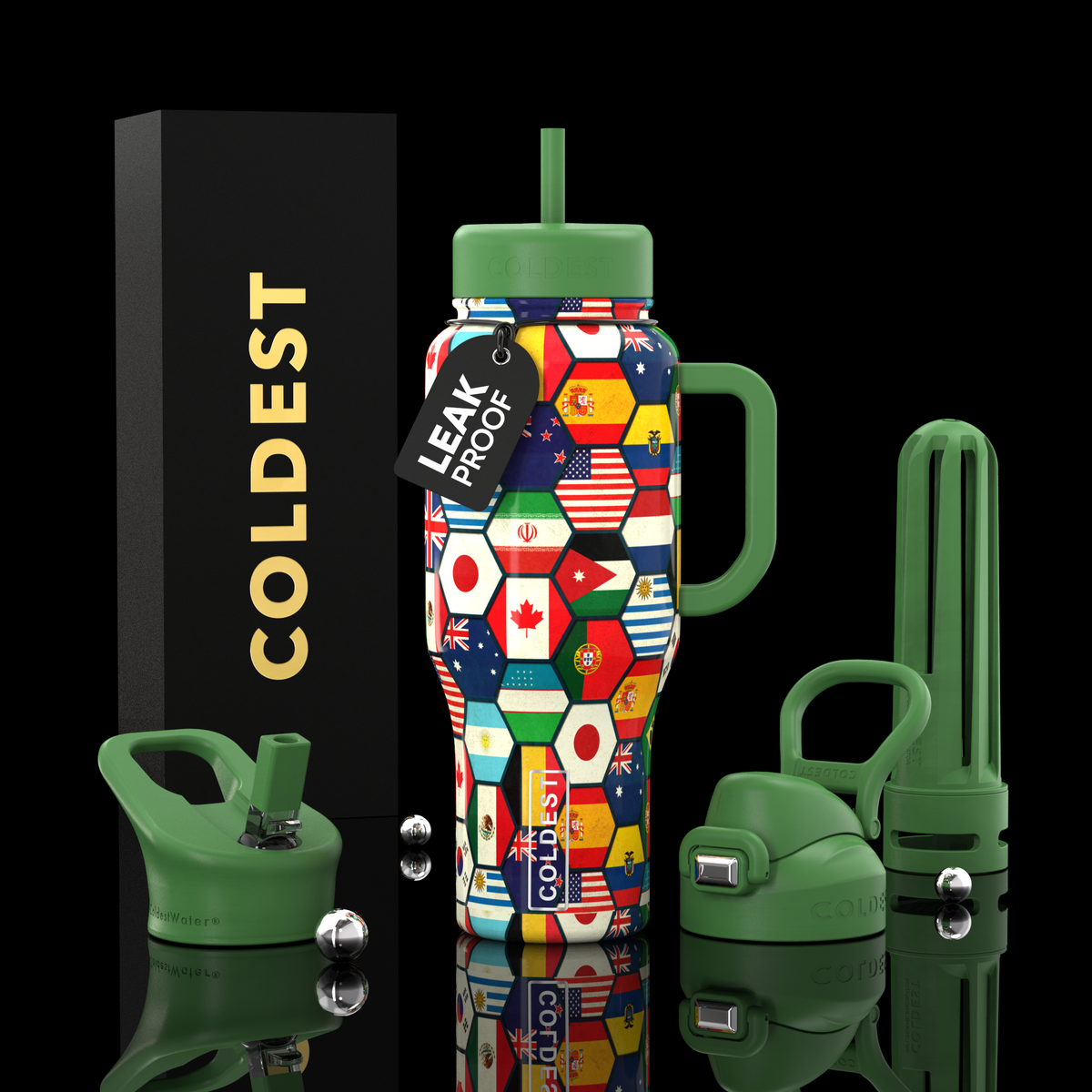 COLDEST 36 oz Limitless Ultra V8 Insulated Bottle