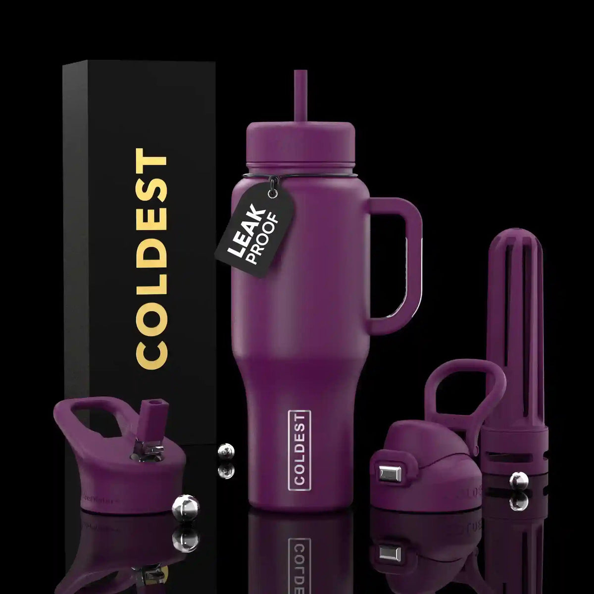 COLDEST 36 oz Limitless Ultra V8 Insulated Bottle