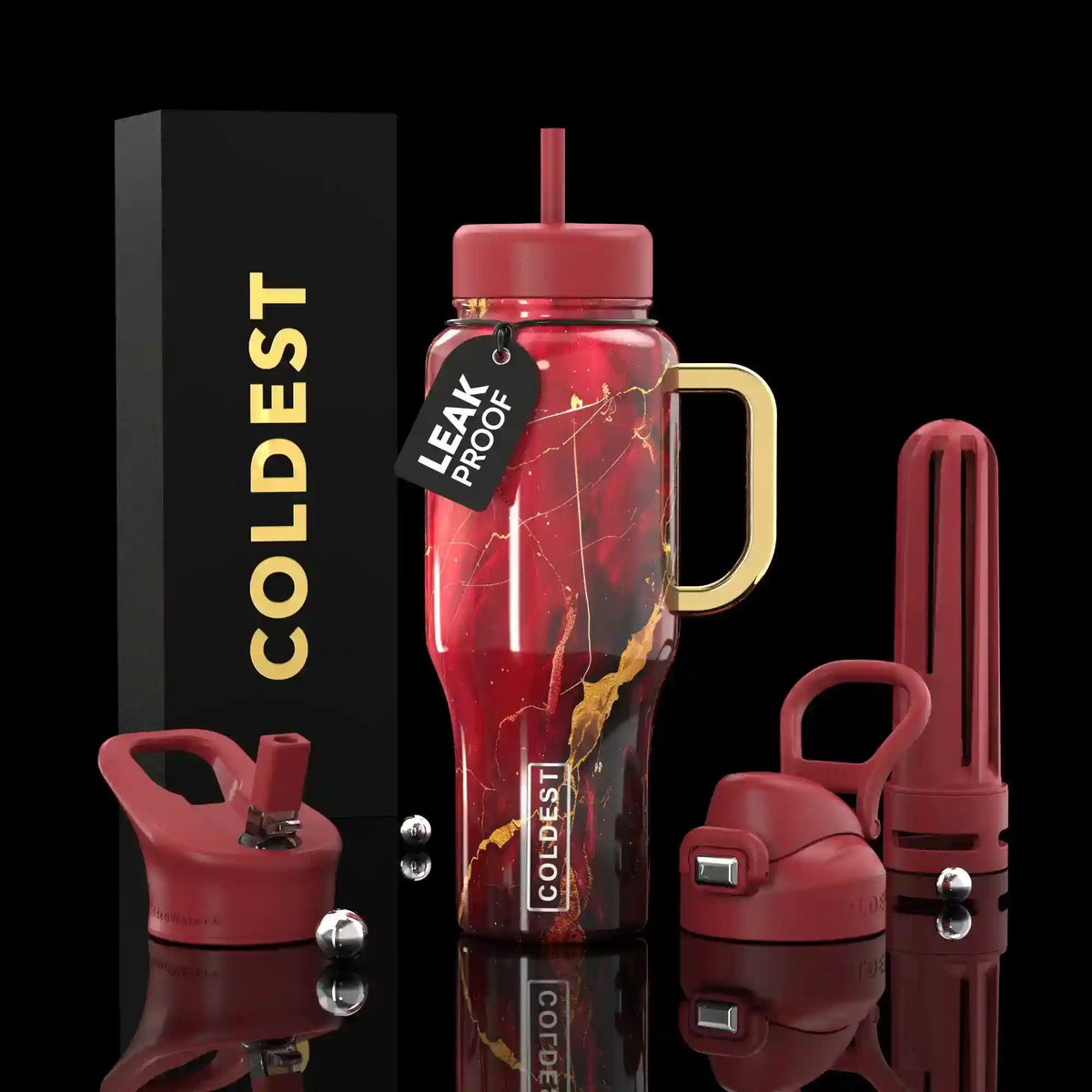 COLDEST 36 oz Limitless Ultra V8 Insulated Bottle
