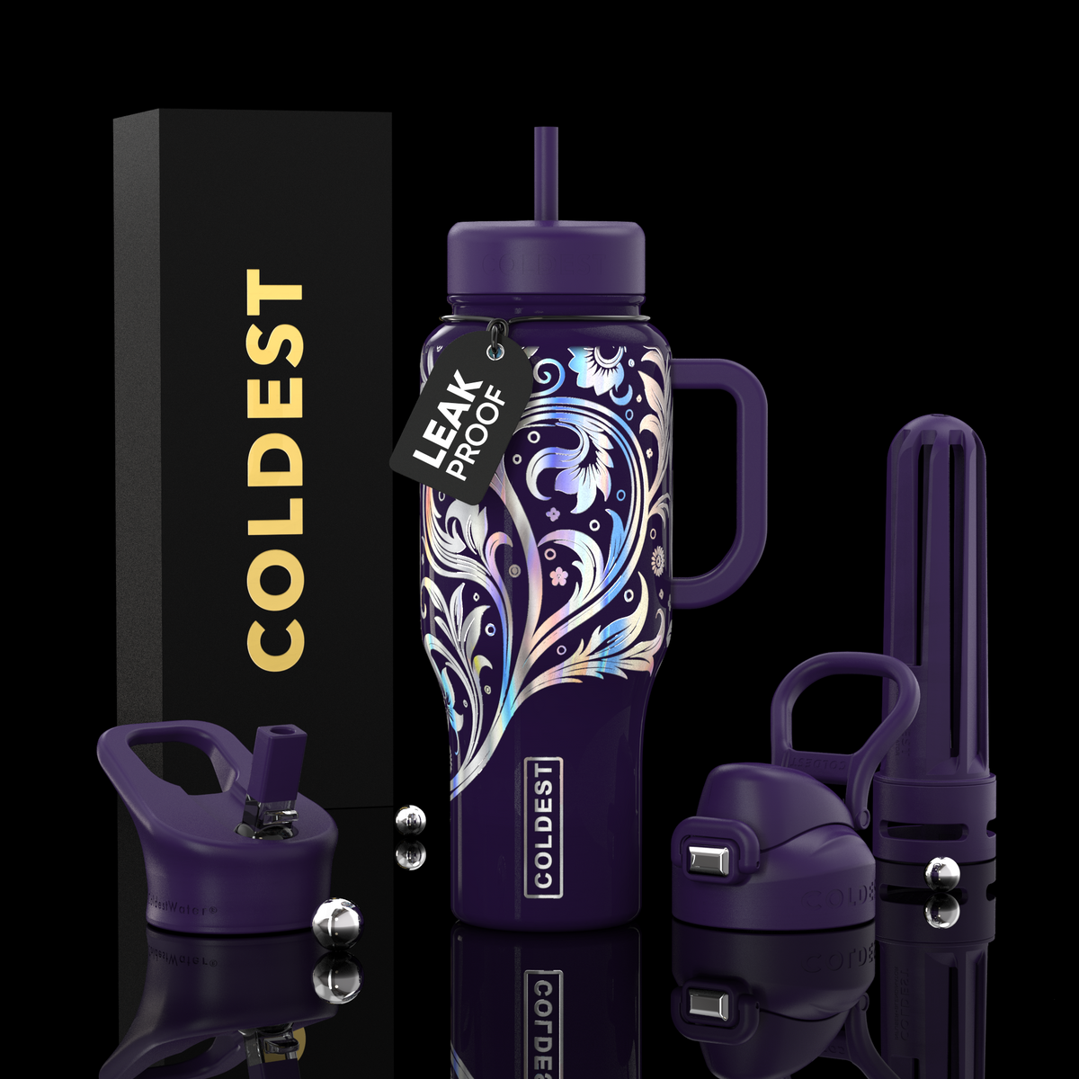 COLDEST 36 oz Limitless Ultra V8 Insulated Bottle