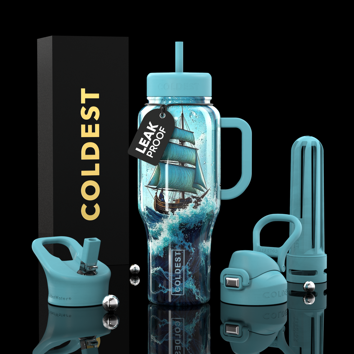 COLDEST 36 oz Limitless Ultra V8 Insulated Bottle
