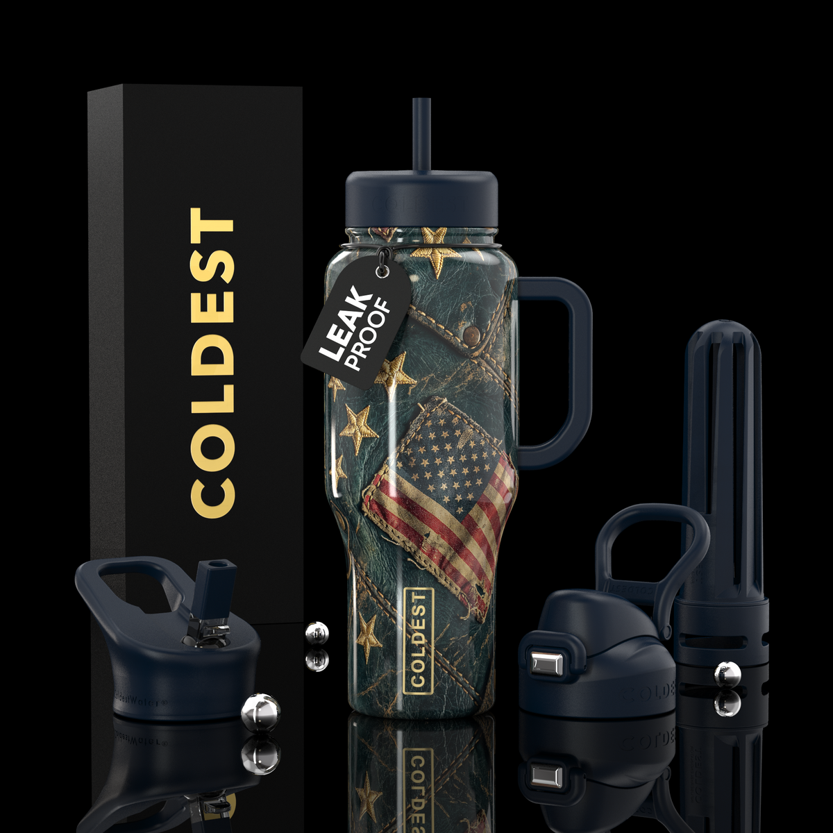 COLDEST 36 oz Limitless Ultra V8 Insulated Bottle