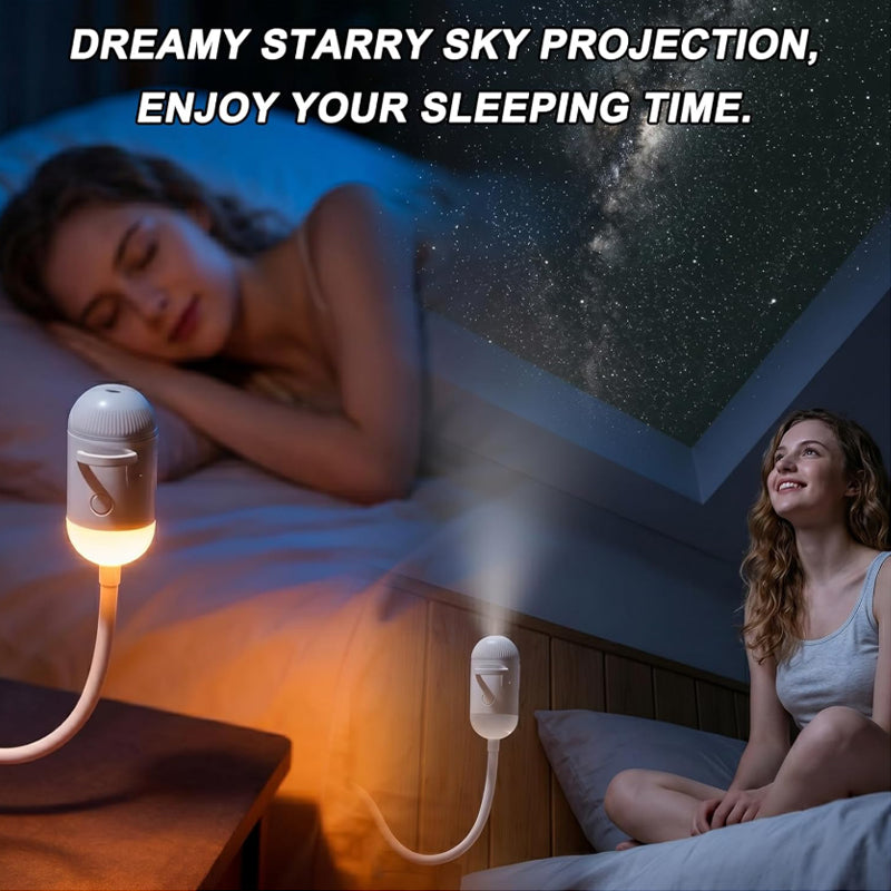 Galaxy & Ocean Projector Night Light