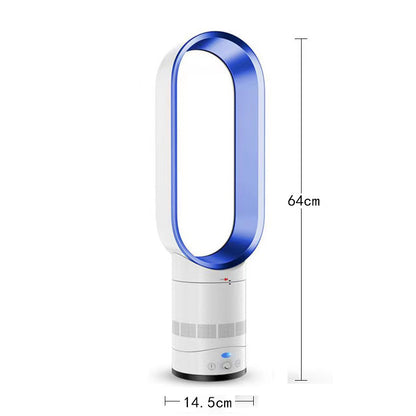 16-Inch Bladeless Tower Fan with Remote