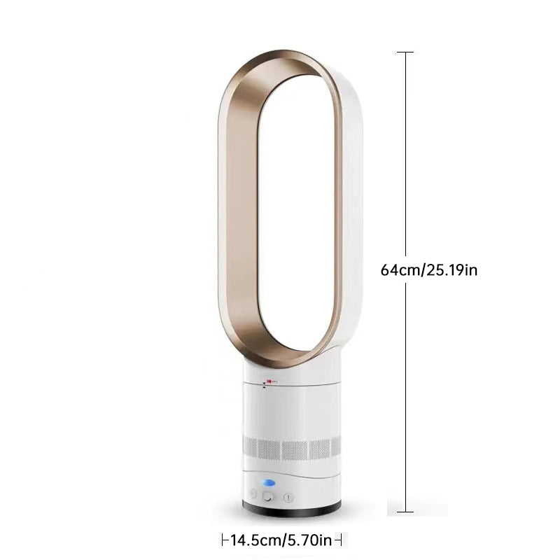 16-Inch Bladeless Tower Fan with Remote