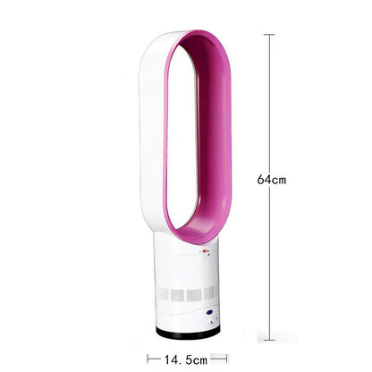 16-Inch Bladeless Tower Fan with Remote