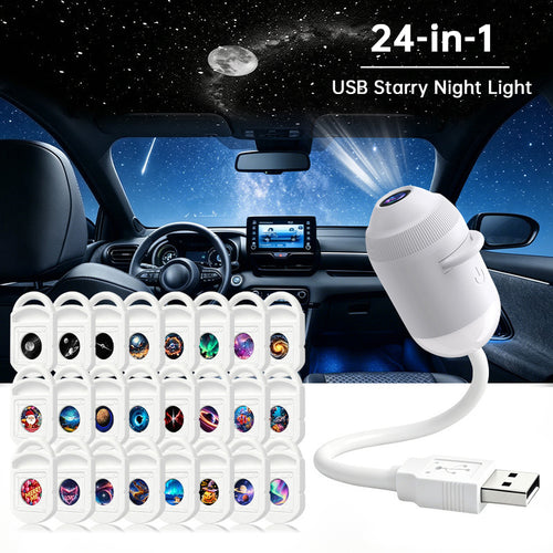 Galaxy & Ocean Projector Night Light