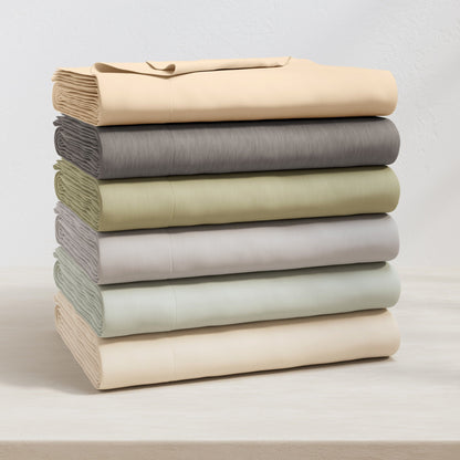 Carmen Heathered Jersey Knit Sheet Set