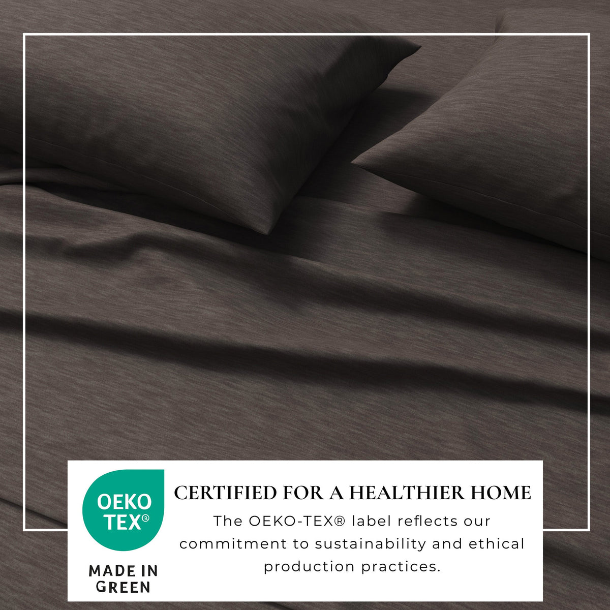 Carmen Heathered Jersey Knit Sheet Set
