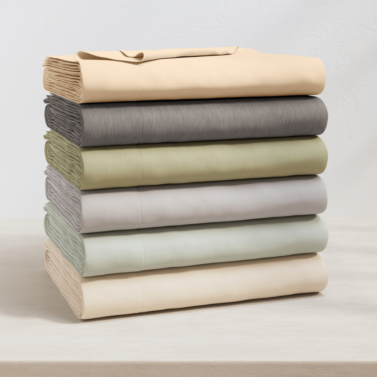 Carmen Heathered Jersey Knit Sheet Set