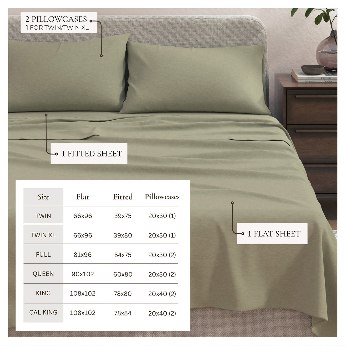Carmen Heathered Jersey Knit Sheet Set