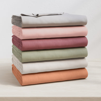 Carmen Heathered Jersey Knit Sheet Set