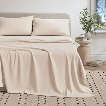 Carmen Heathered Jersey Knit Sheet Set