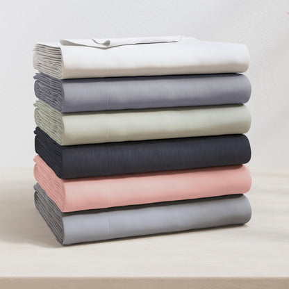 Carmen Heathered Jersey Knit Sheet Set