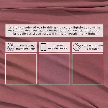 Carmen Heathered Jersey Knit Sheet Set