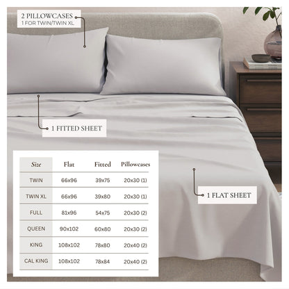 Carmen Heathered Jersey Knit Sheet Set