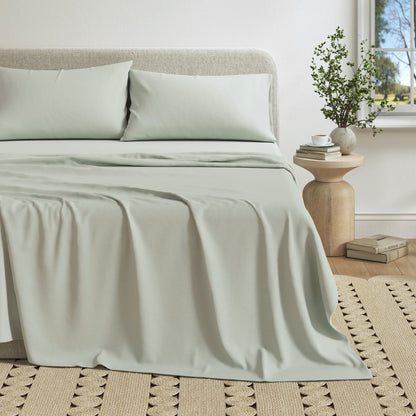 Carmen Heathered Jersey Knit Sheet Set