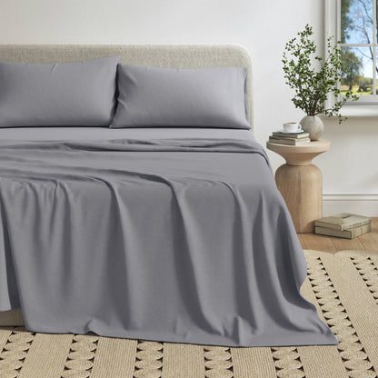 Carmen Heathered Jersey Knit Sheet Set