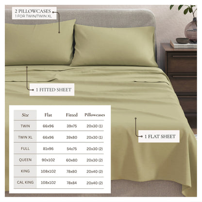 Carmen Heathered Jersey Knit Sheet Set
